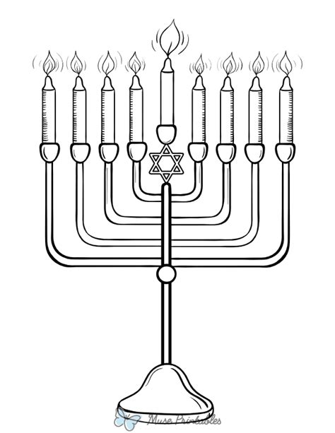 Incorporating Menorah Coloring into Educational Settings