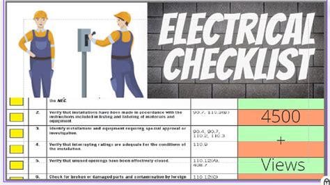 Electrical Inspection Standards