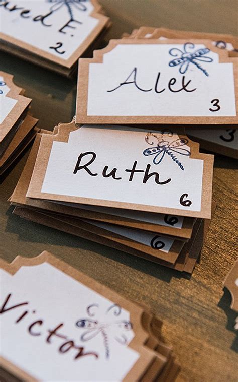 Elegant Wedding Seating Cards