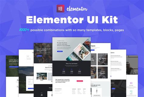 Elementor online course template example 7