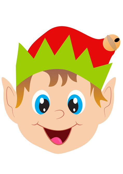 Elf Face Printable 8