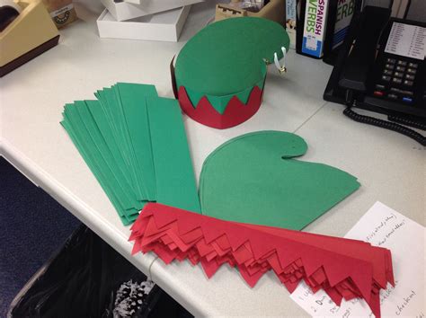 Elf Hat Craft Idea