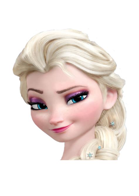 Elsa Face Template 3