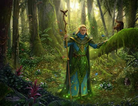 Description of Elves in Nature