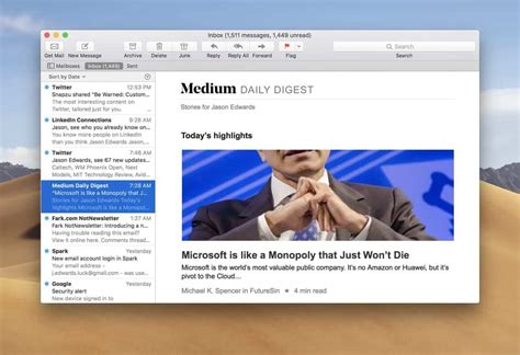 Email Client for MacOS Review