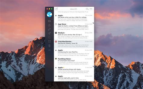 Email Clients for MacOS Comparison