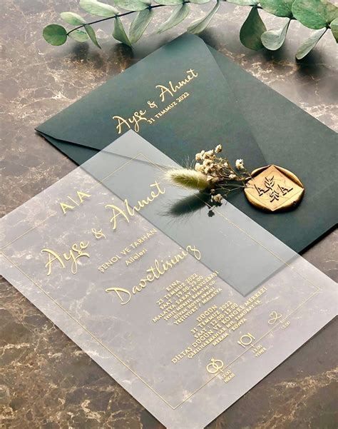 Emerald Custom Invitations