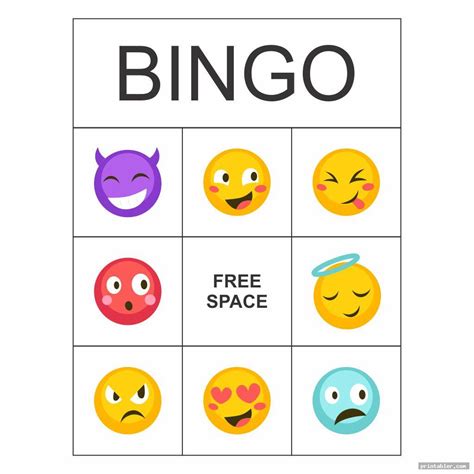 Emotions Bingo for Different Cultures