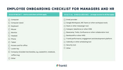 Employee Onboarding Checklist