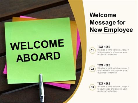 Employee Welcome Presentation