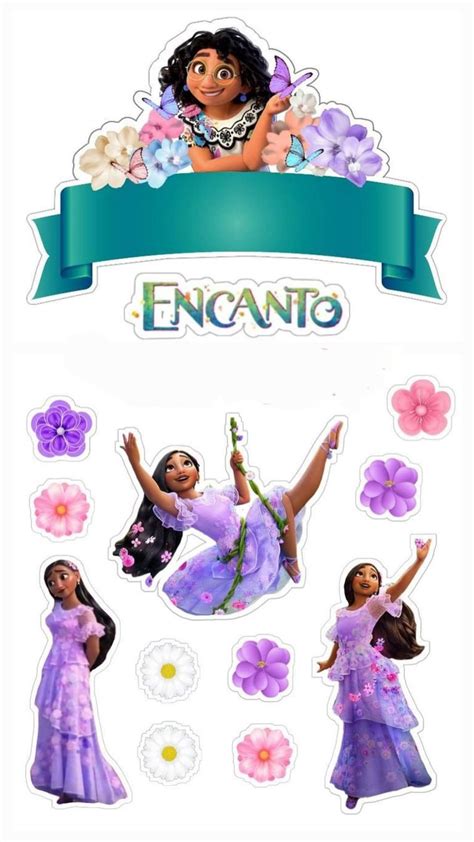 Description of Encanto Printable Toppers