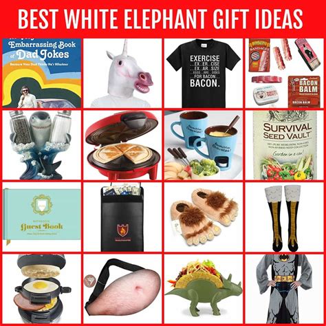 Entertaining White Elephant Gifts