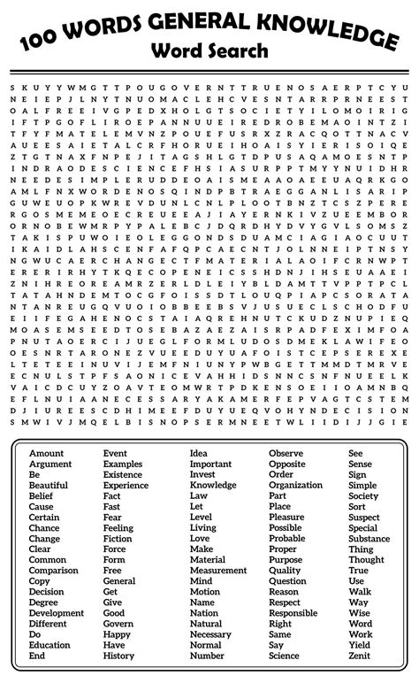 Hard Word Searches for Entertainment