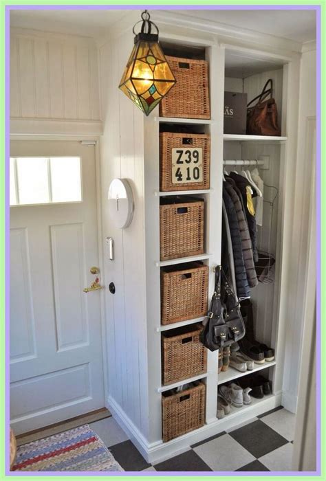 entryway storage solutions for small spaces