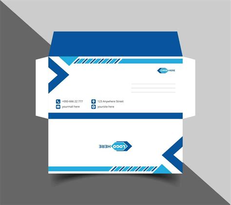 Envelope Template Design Image