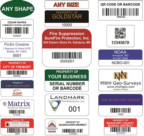 Equipment Labels