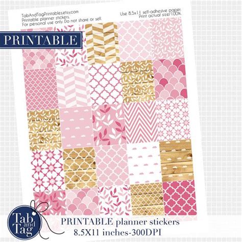 Erin Condren Printable Patterns