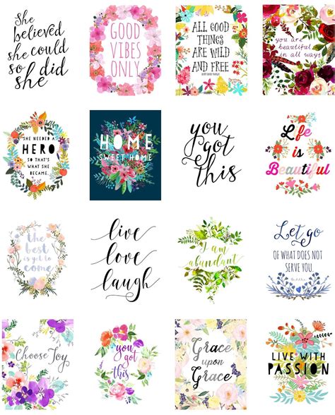 Erin Condren Wall Art Printables