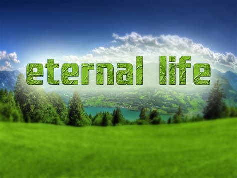 Description of Eternal Life