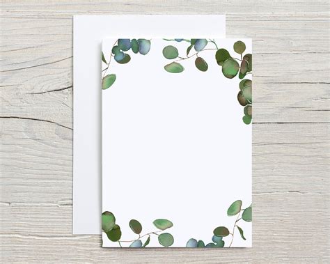 Eucalyptus DIY templates