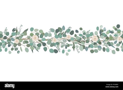 Eucalyptus garland templates