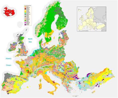 Europe Soil Map