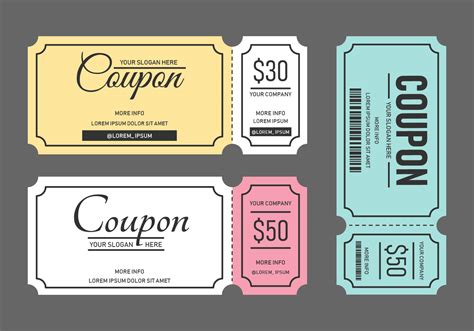 Event Coupon Template