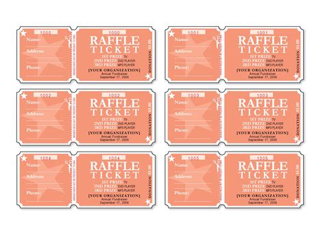 Event Ticket Templates