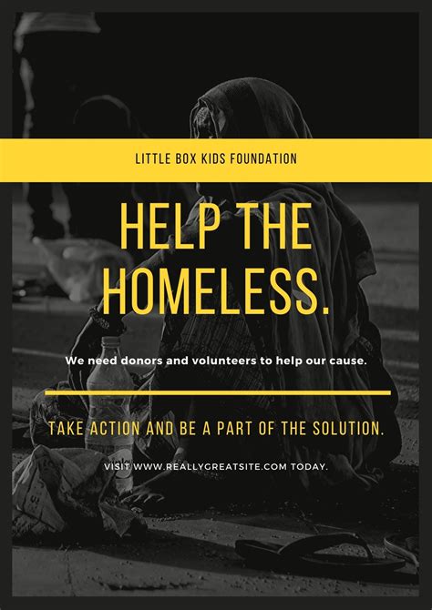 Examples of Homeless Flyer Templates