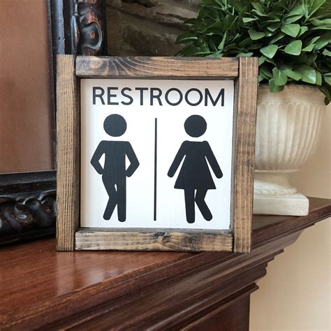 Examples of Funny Bathroom Signs