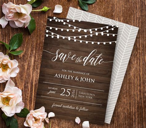 Examples of Save the Date Templates