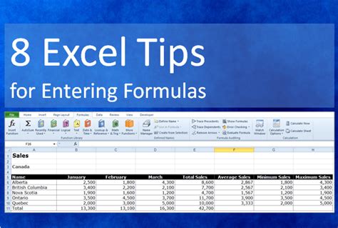 Excel Formula Techniques