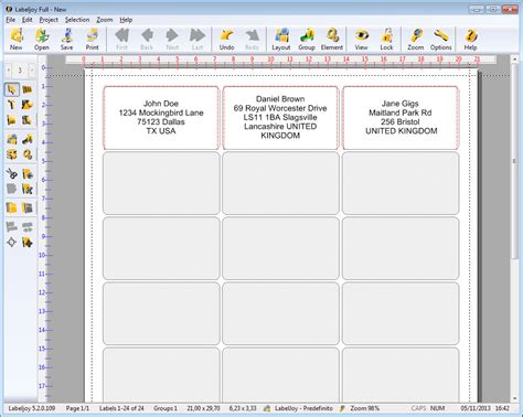 Excel Label Template Print