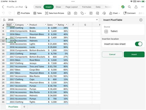 Excel PivotTables for Reconciliation