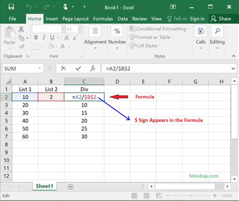 Absolute and Relative References