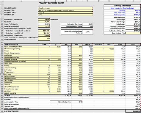 Excel Template for Construction Reporting