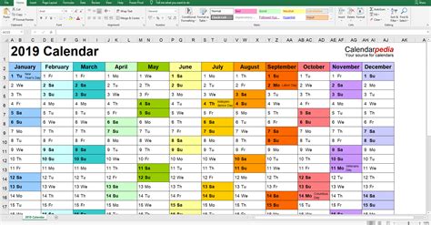 Excel Template for Planning