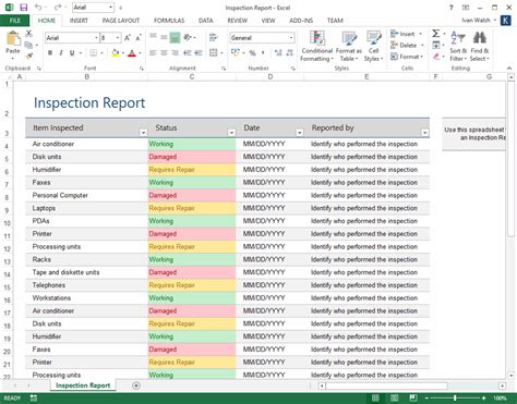 Excel Templates for Operations