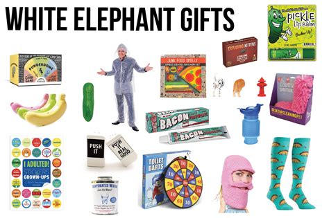 Exciting White Elephant Gifts