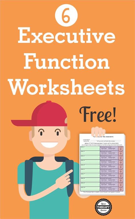 Executive Functioning Worksheets