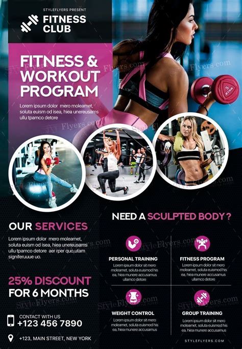 Exercise Routine Flyer