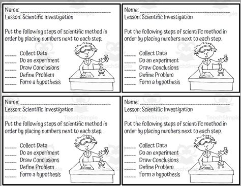 Science exit ticket example