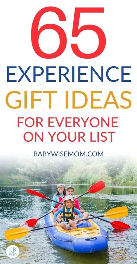 Experiential Gifts