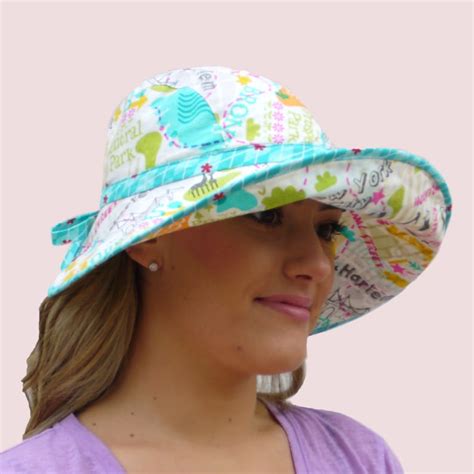 Fabric sun hat