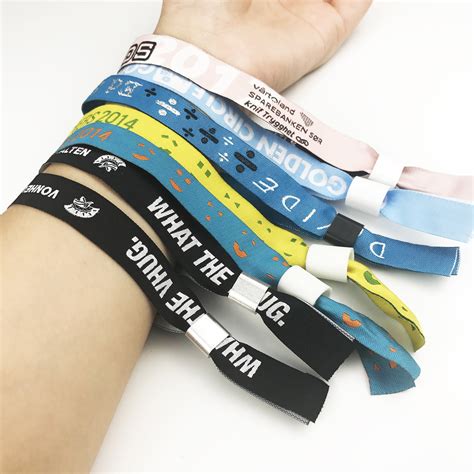 Fabric wristbands