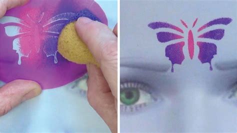 Face Painting Ideas with Stencils