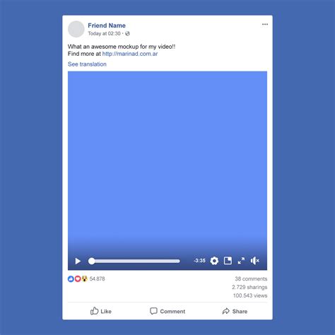 Facebook Video Templates