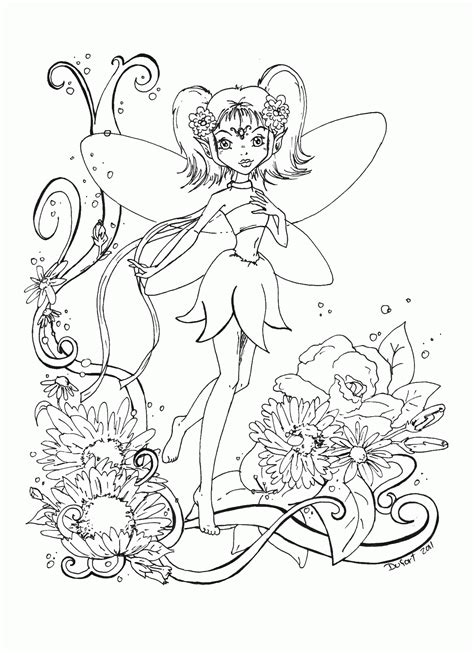 Exploring different themes in fairy coloring pages