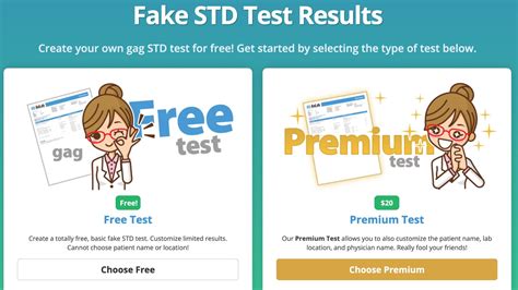 Dangers of Fake STD Test Results