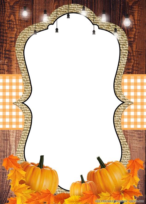 Description of Fall Harvest Templates